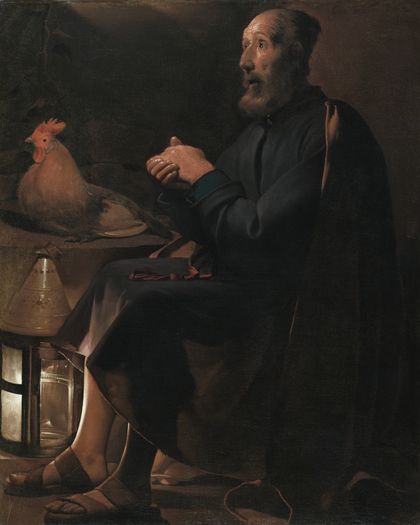 Saint Peter Repentant — Georges de La Tour