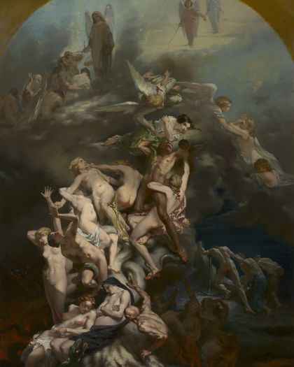Heaven and Hell — Octave Tassaert