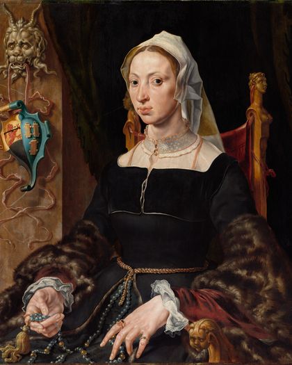 Portrait of Machtelt Suijs — Maerten van Heemskerck