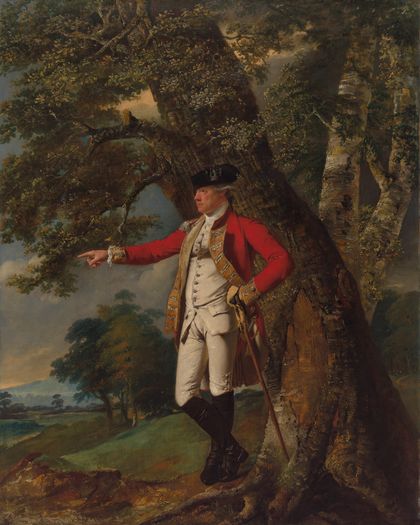 Portrait of Colonel Charles Heathcote — Joseph Wright of Derby
