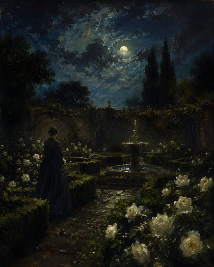 The Garden at Night — Maison Soleil